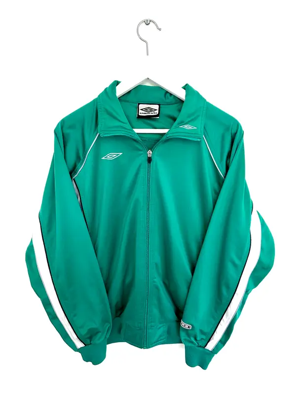 Umbro Track jackets — Umbro 90s/00s Panel Track Jacket Green/Grey